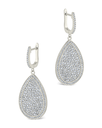 Selma CZ Teardrop Earrings - Sterling Forever