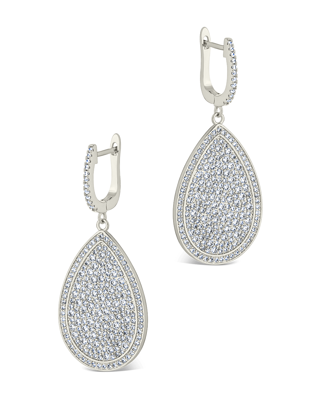 Selma CZ Teardrop Earrings - Sterling Forever