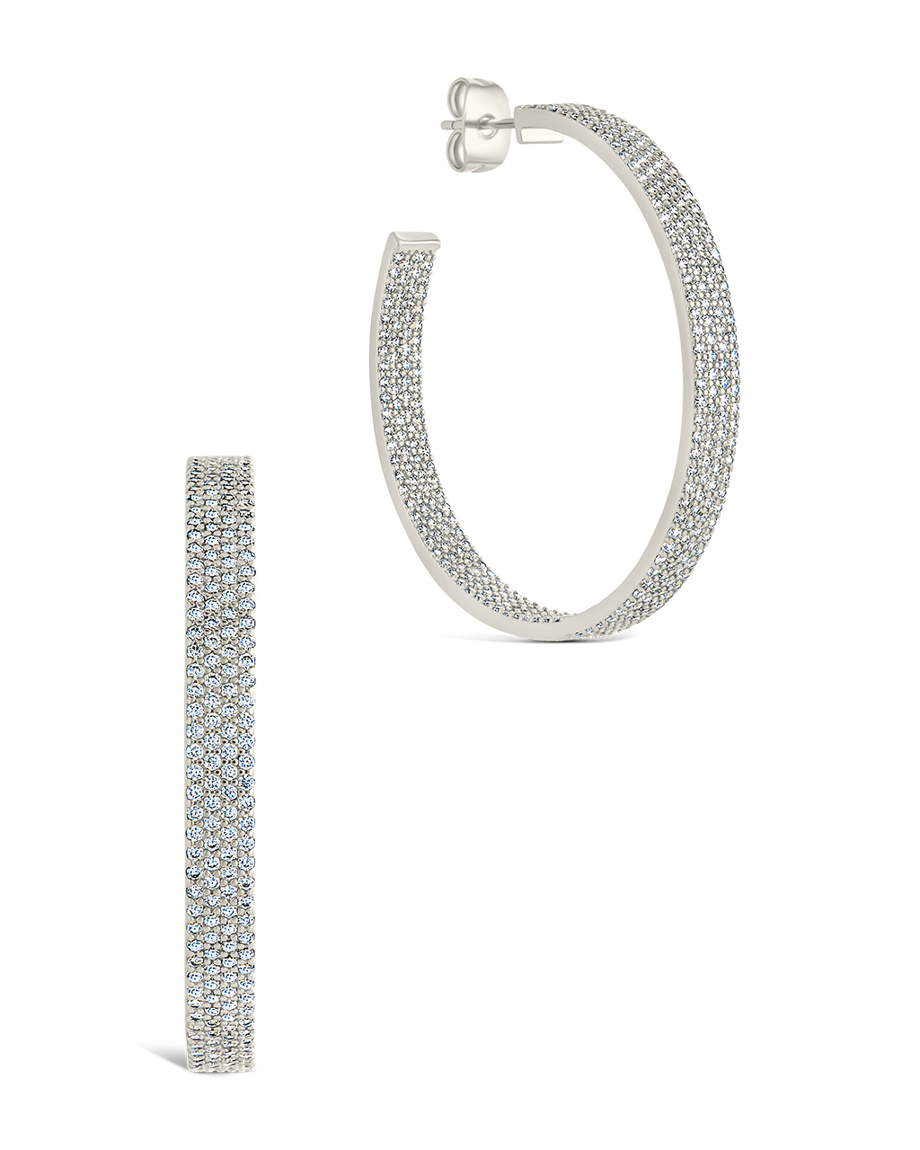 Velma CZ Statment Hoops