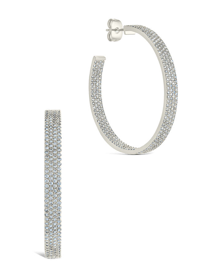 Velma CZ Statement Hoops