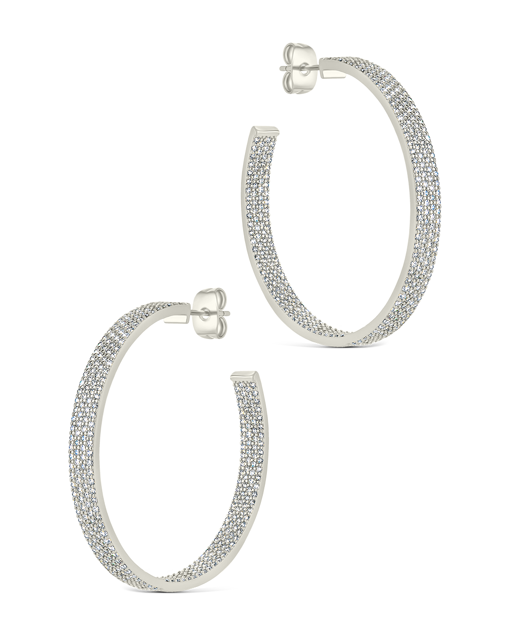 Velma CZ Statment Hoops
