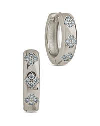Aisha CZ Star Micro Hoops
