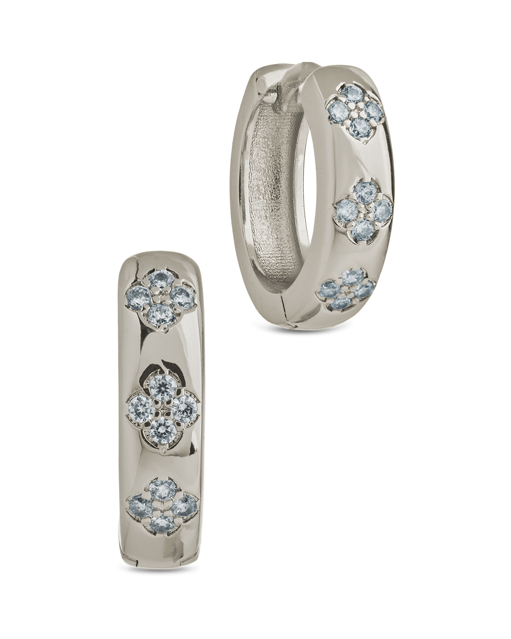 Aisha CZ Star Micro Hoops