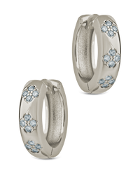 Aisha CZ Star Micro Hoops