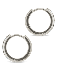 Aisha CZ Star Micro Hoops