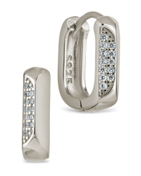 Aubriella CZ Hoops