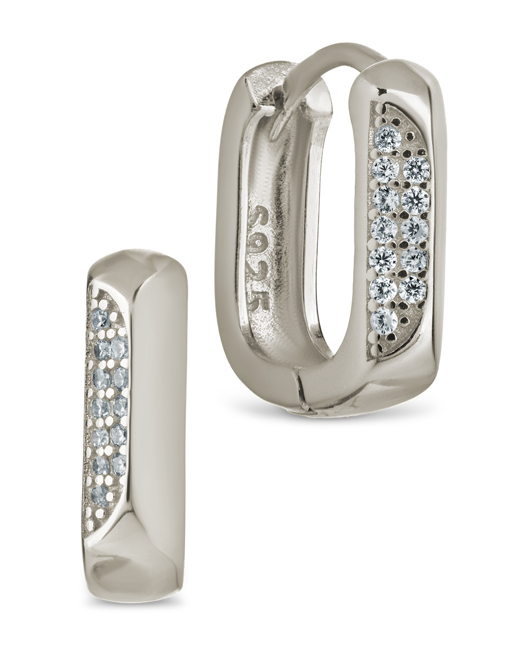 Aubriella CZ Hoops