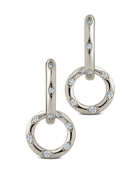 Dior Double Halo Pavé Drops