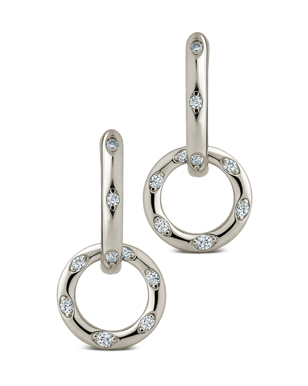 Dior Double Halo Pavé Drops