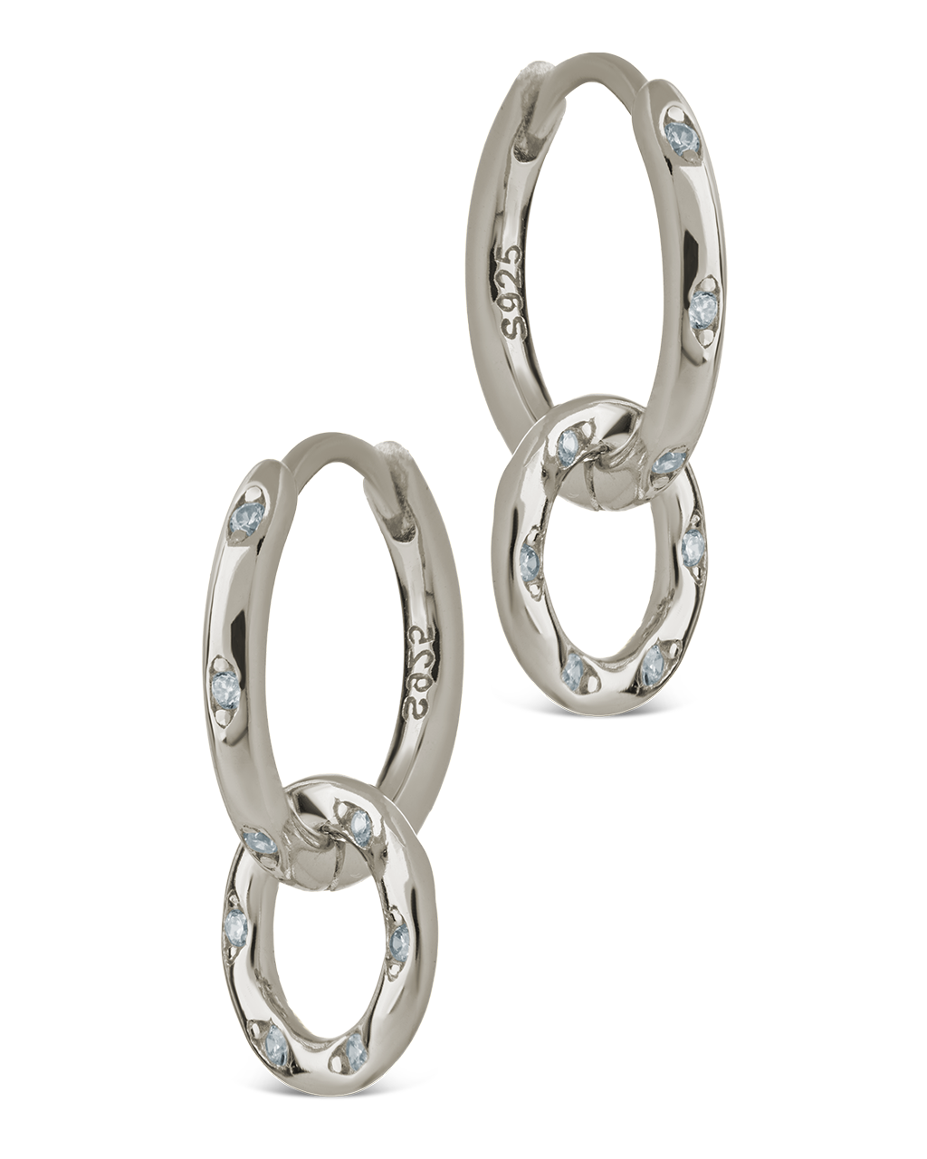 Dior Double Halo Pavé Drops