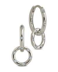 Dior Double Halo Pavé Drops
