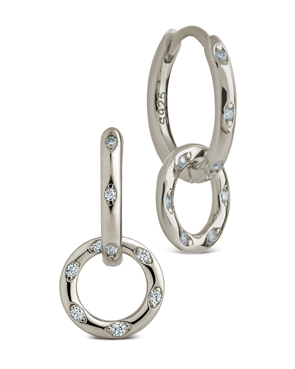 Dior Double Halo Pavé Drops