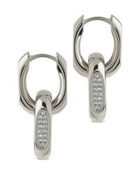 Emerie Bold Pavé Link Drops