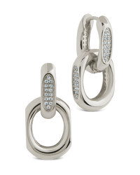 Emerie Bold Pavé Link Drops