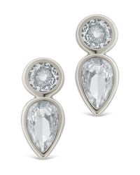 Helen Teardrop Duo Studs