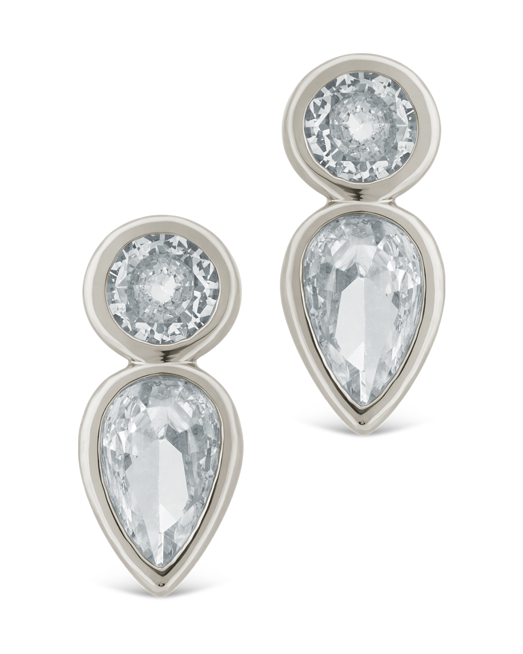Helen Teardrop Duo Studs