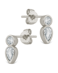 Helen Teardrop Duo Studs
