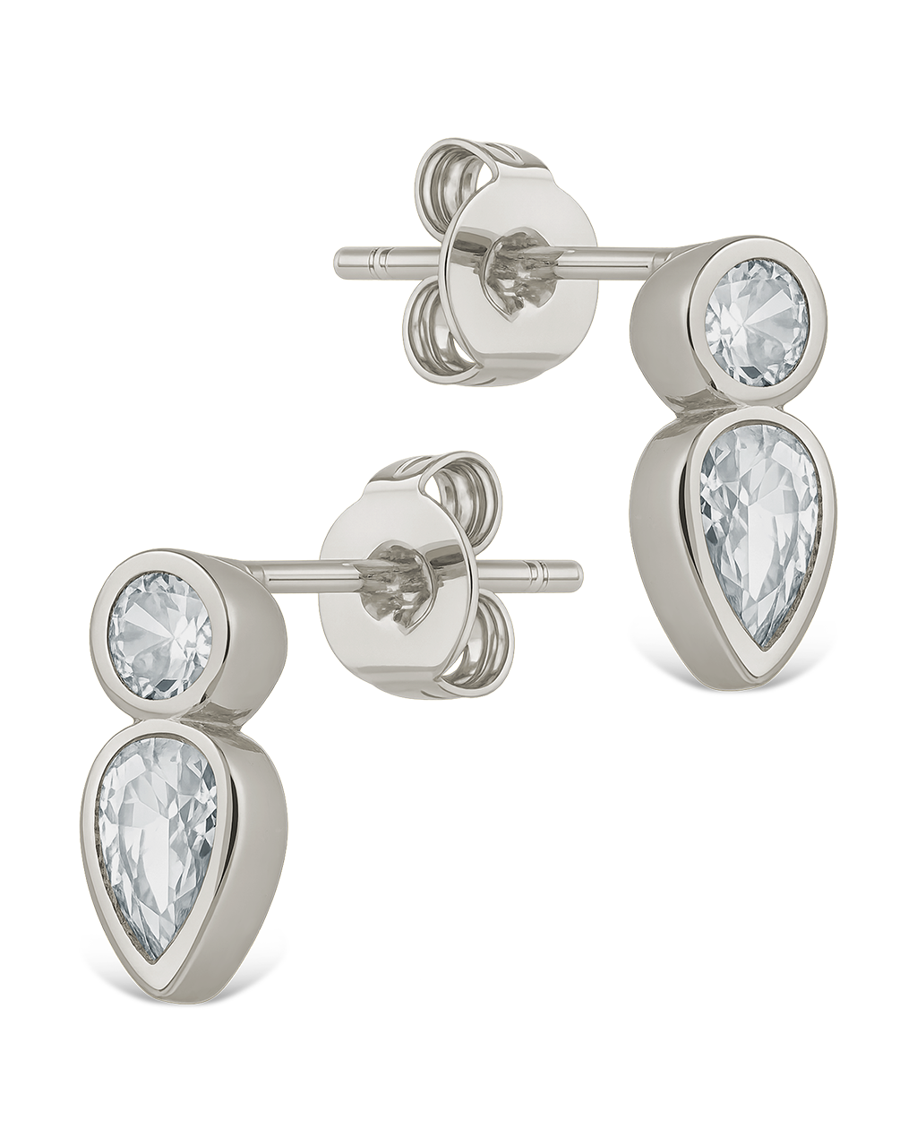 Helen Teardrop Duo Studs