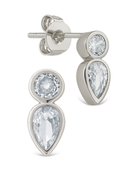 Helen Teardrop Duo Studs