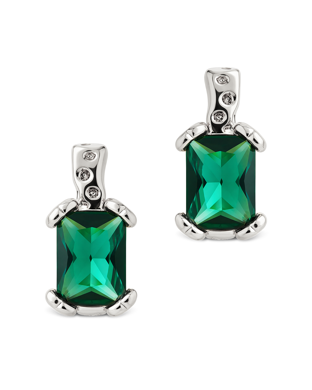 Lexi Emerald Hoops