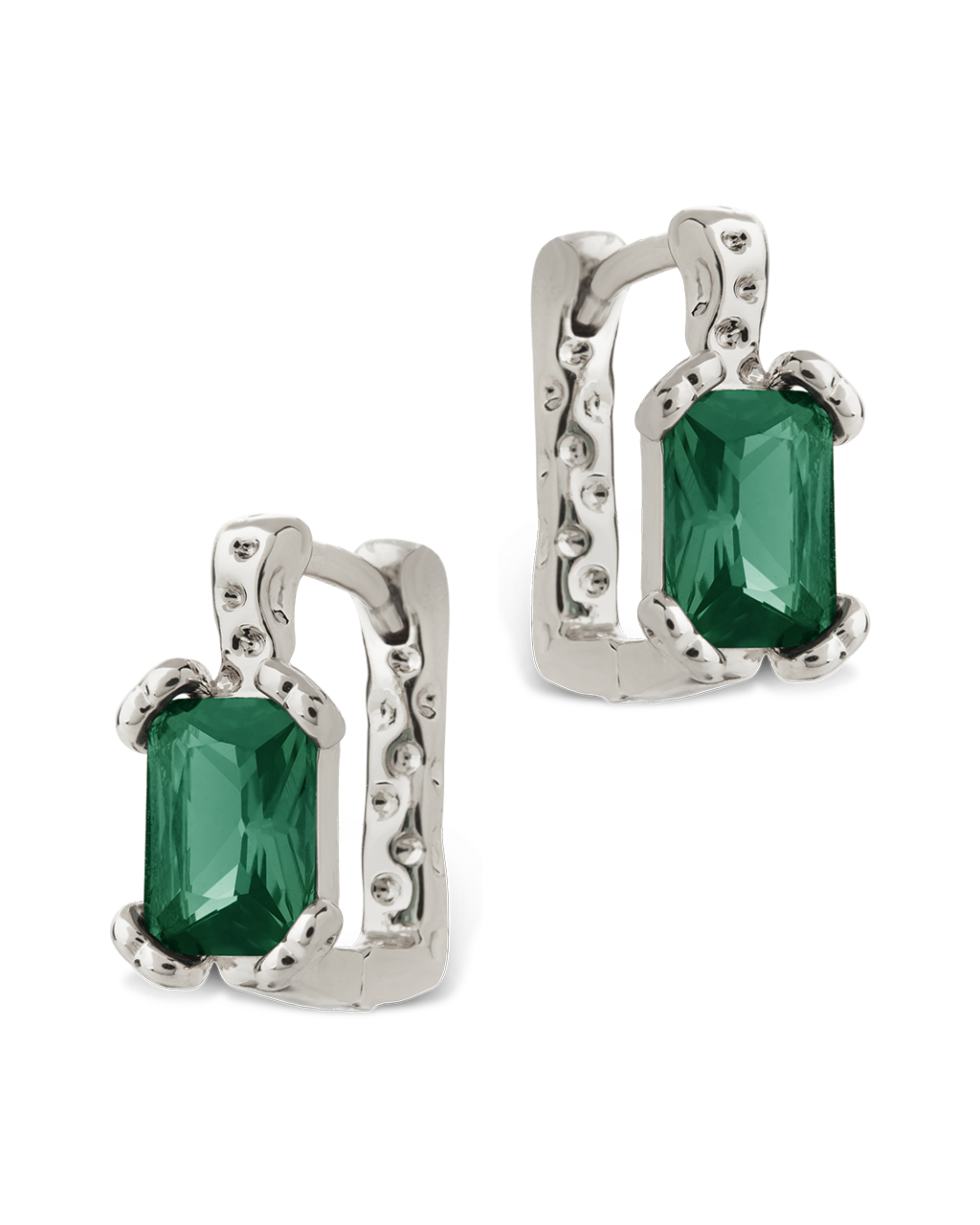 Lexi Emerald Hoops