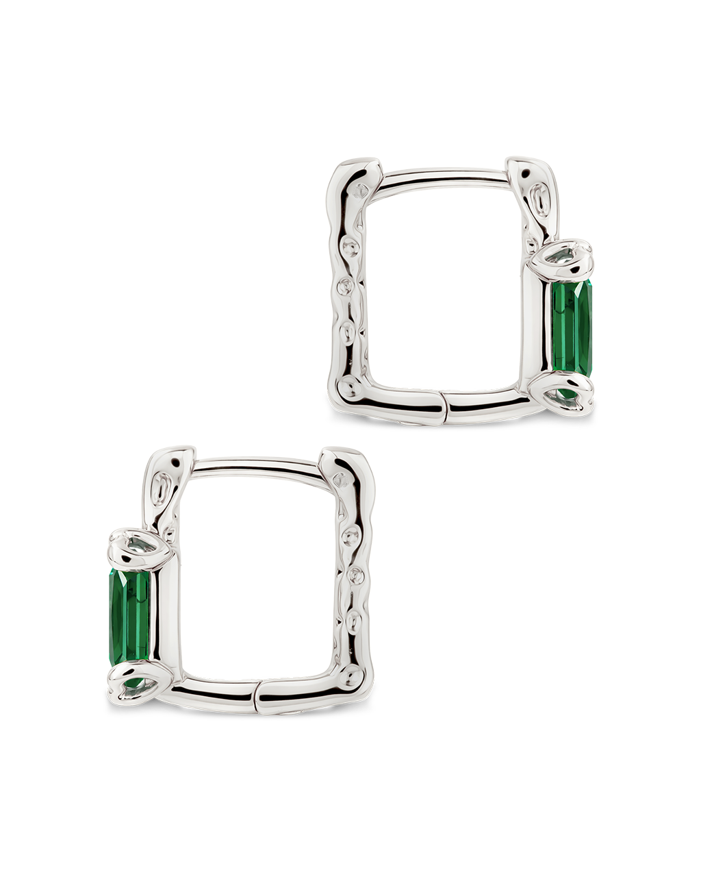 Lexi Emerald Hoops