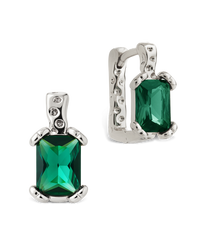 Lexi Emerald Hoops