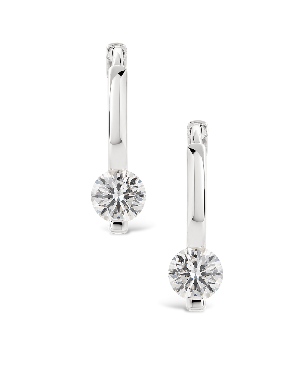 Shannon Brilliance CZ Hoops
