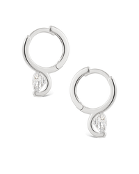 Shannon Brilliance CZ Hoops