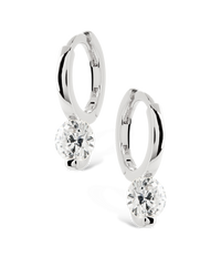 Shannon Brilliance CZ Hoops
