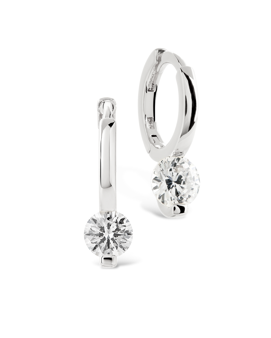 Shannon Brilliance CZ Hoops