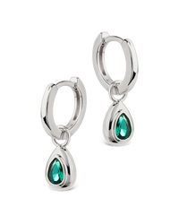 Reese Emerald Teardrop Drops