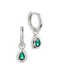 Reese Emerald Teardrop Drops