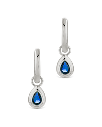 Lindsay Sapphire Teardrop Drops