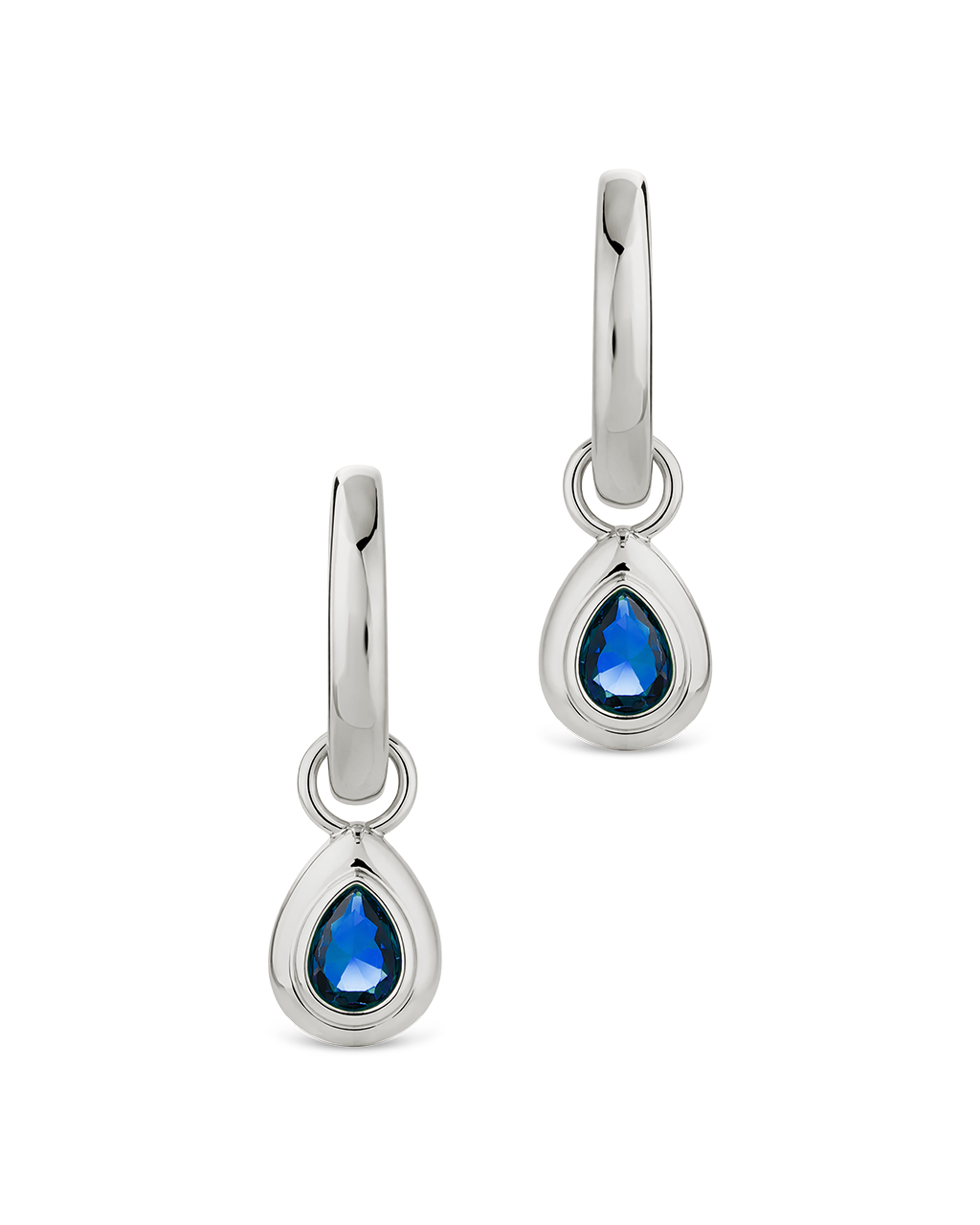Lindsay Sapphire Teardrop Drops