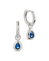 Lindsay Sapphire Teardrop Drops