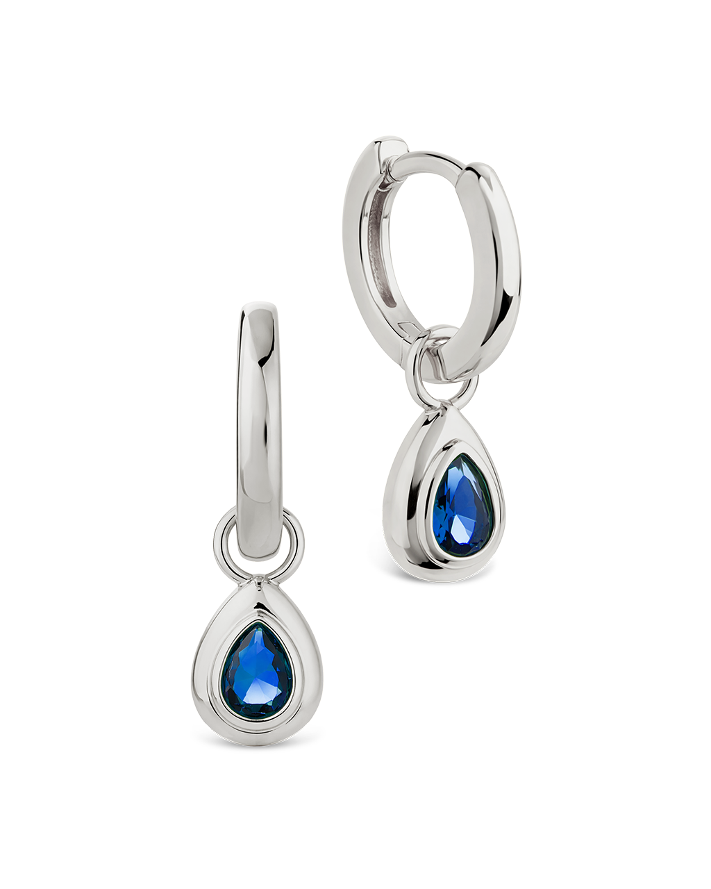 Lindsay Sapphire Teardrop Drops