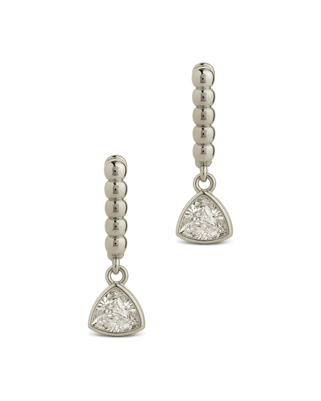 Pavé Wrap Hoop Earrings