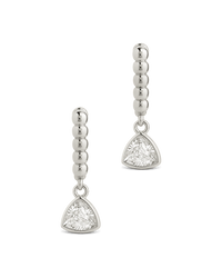 Pavé Wrap Hoop Earrings