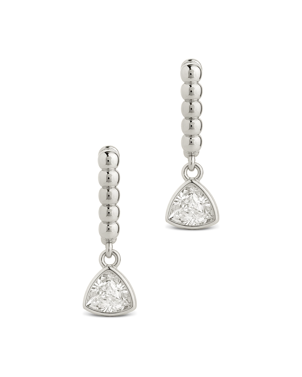 Pavé Wrap Hoop Earrings