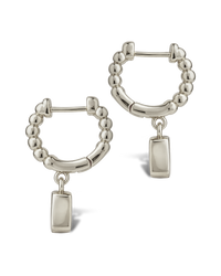 Pavé Wrap Hoop Earrings