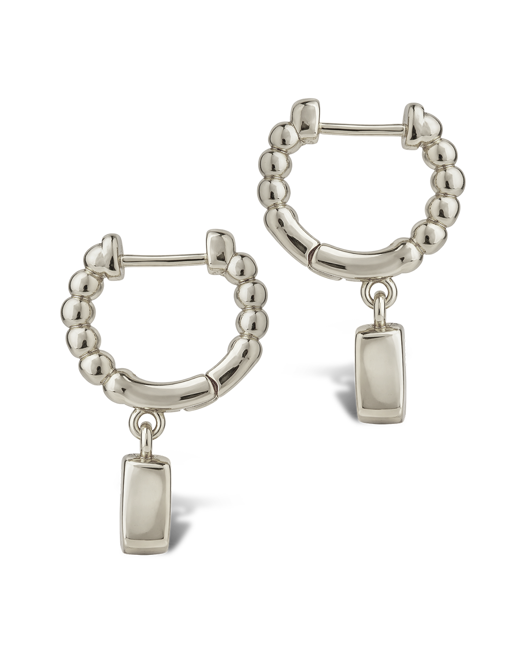 Pavé Wrap Hoop Earrings