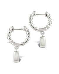 Pavé Wrap Hoop Earrings