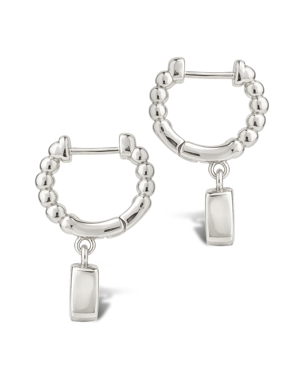 Pavé Wrap Hoop Earrings