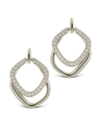 Interlocking Hoop Earrings