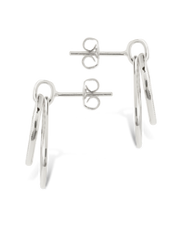 Interlocking Hoop Earrings
