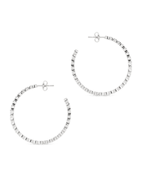 Helene Bezel CZ Signature Hoops