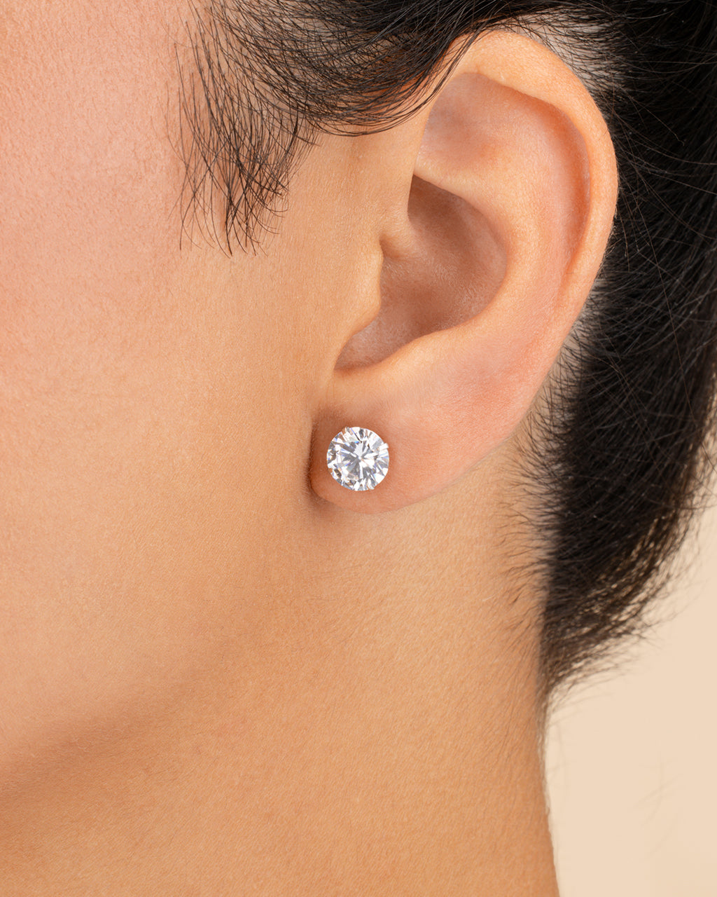 Sterling Silver Everyday Essential CZ Studs