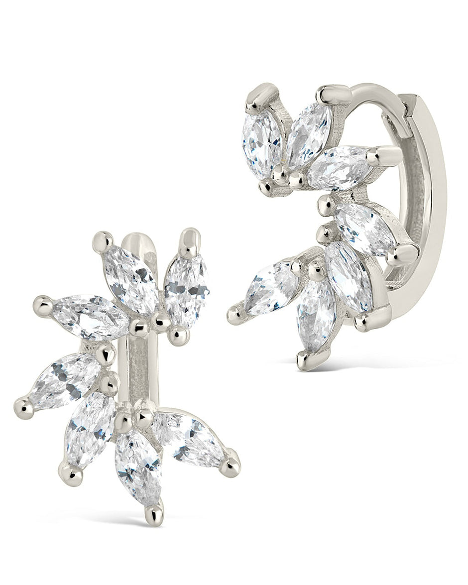 String Earrings - Silver