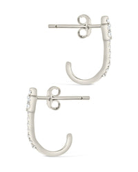 Sterling Silver CZ Star Jacket Earrings - Sterling Forever